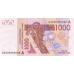 P115Aa Ivory Coast - 1000 Francs Year 2003